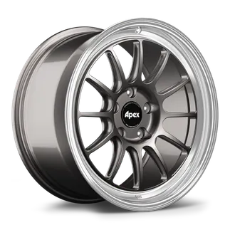 Apex SL-12RT Wheel 18x10 ET25 (5x120 / 72.56) - Machined Lip - Anthracite